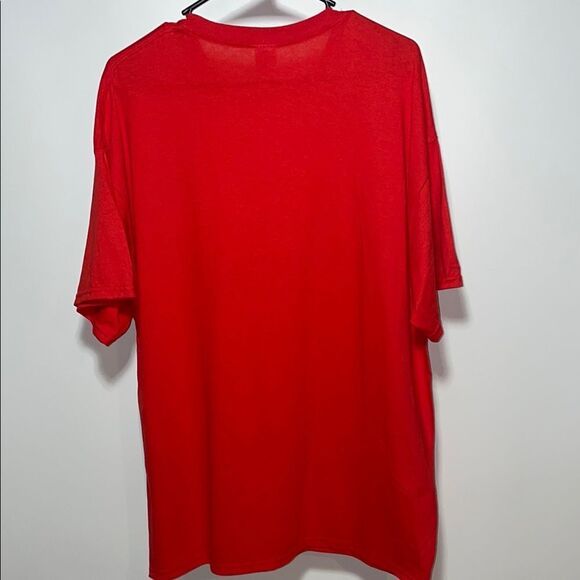 Gildan Red Short Sleeve Tee - Picture 5 of 7